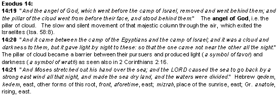 Exodus 14:19-21